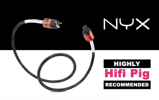 HiFi Pig Highly Recommends the Nyx Mains Cable!